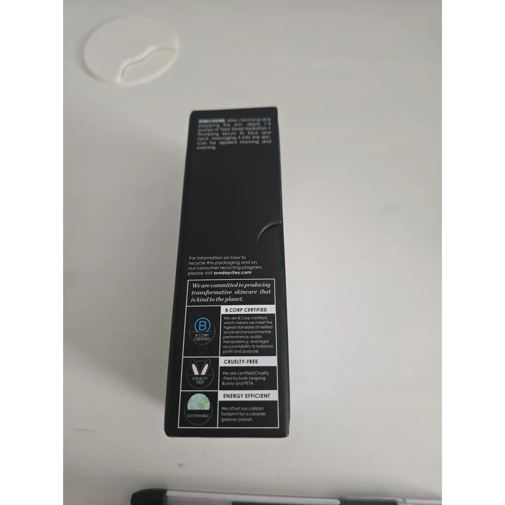 SUNDAY RILEY Tidal Deep Hydration and Plumping Serum NEW